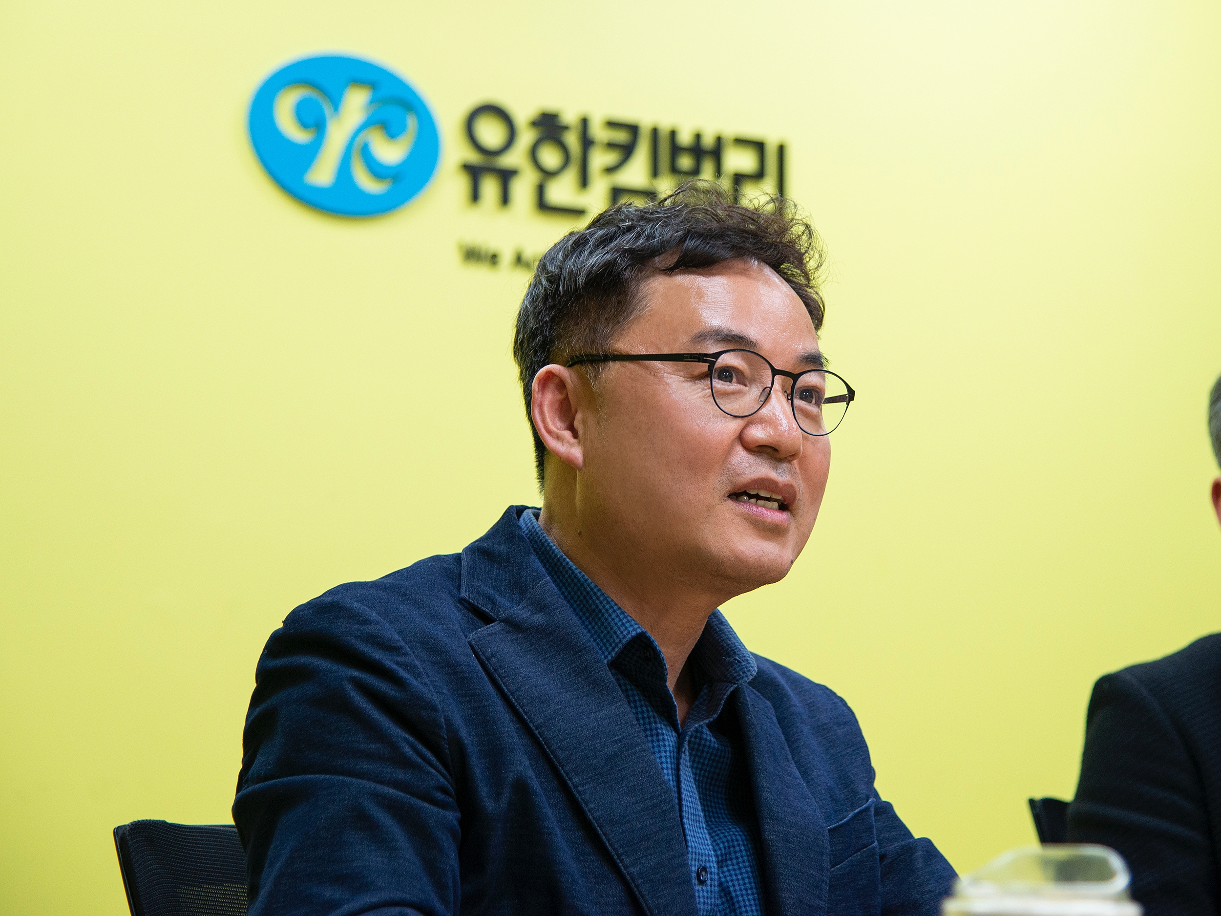 1992년 입사한 최찬순 수석부장. 포천시에서 신혼부부의 이름표를 찾았을 때, 말할 수 없는 감동을 받았다고 전했다. ⓒ유한킴벌리